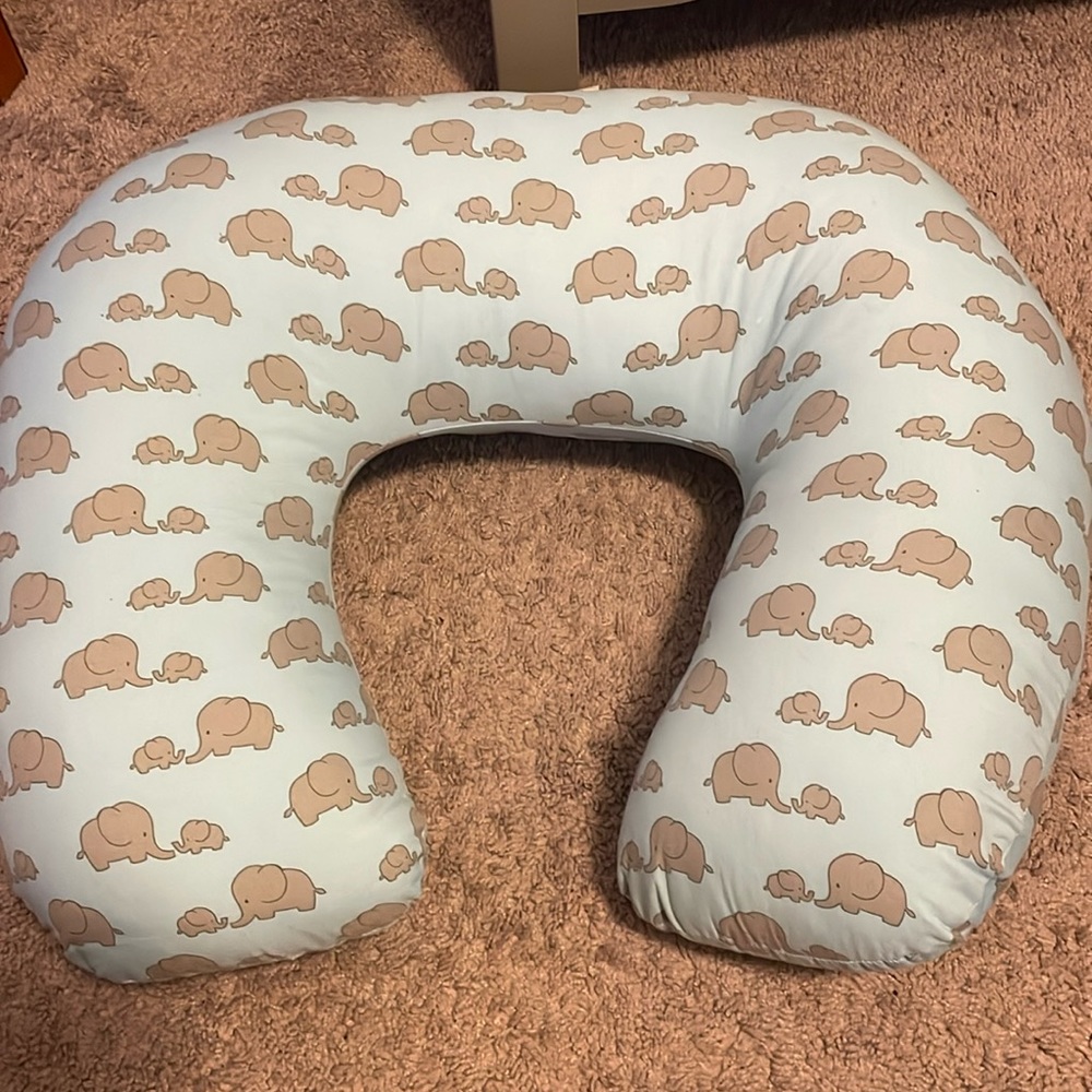 NurSit Nursing Pillow & Positioner, Hypoallergenic Breastfeeding, Bottle Feeding